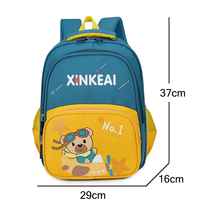 Kids School Backpack Cartoon Printing Boys and Girls Bookbag