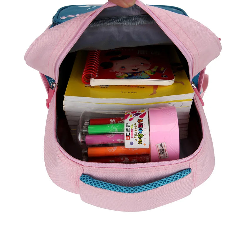 Kids School Backpack Cartoon Printing Boys and Girls Bookbag