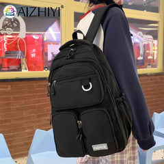 Student Schoolbag Large Capacity Waterproof Nylon