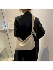 Canvas Commuter Shoulder Tote Bag Large Capacity Messenger Crossbody Bags