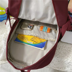 Japanese College School Backpack Large Capacity Outdoor Travel Pack