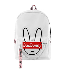 Bad Bunny Boys Girls Schoolbag Waterproof Laptop Backpack