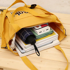 Large Capacity Women's Canvas Shoulder Bag Casual Messenger Handbag