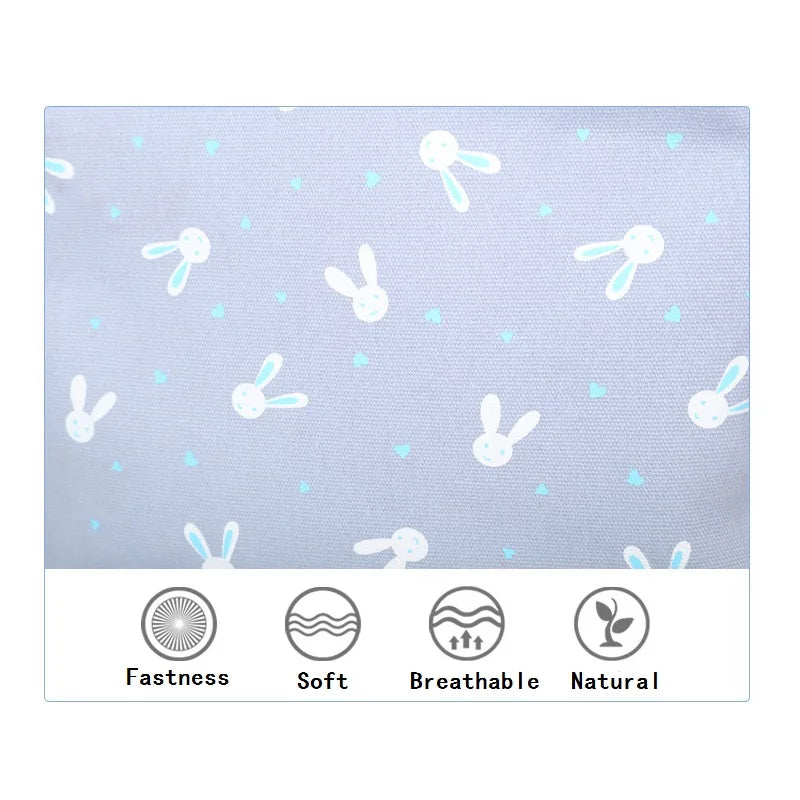 Students Cartoon Rabbit Printing Backpack Travel Bagpack Girls Laptop School Bag