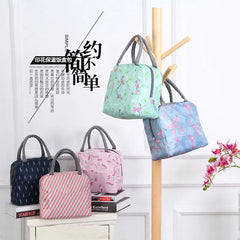 Portable Lunch Bag Insulated Tote Cooler Handbag for Women