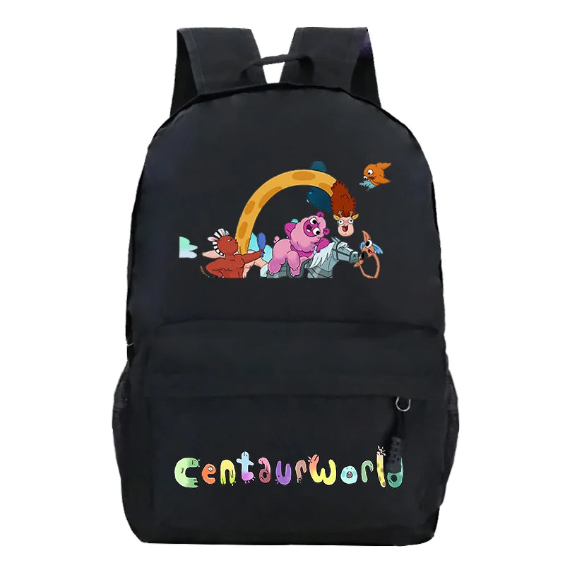 Students Schoolbag Centaurworld Backpack for Girls Boys Teens Travel Knapsack