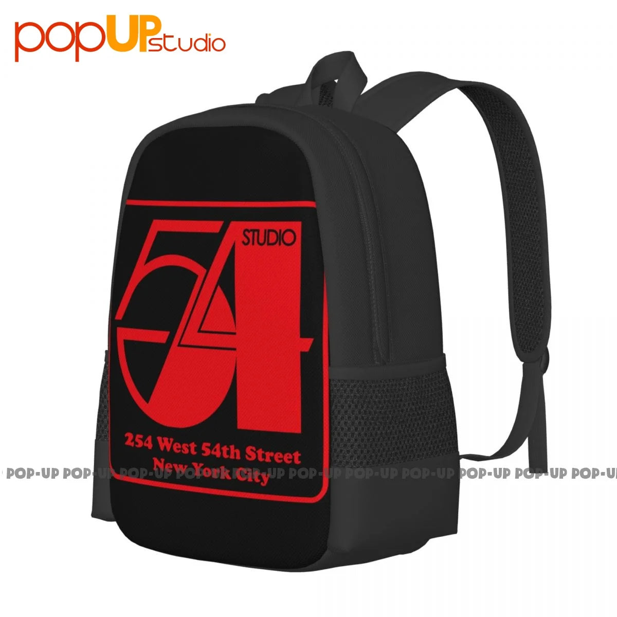 Studio 54 Disco Mirror Ball Backpack Soul 70S 80S Night Club Bag