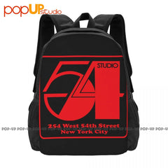 Studio 54 Disco Mirror Ball Backpack Soul 70S 80S Night Club Bag