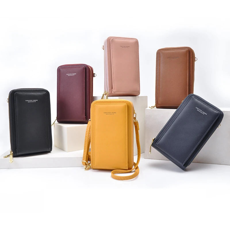 Stylish Shoulder Crossbody Bag Women PU Leather Handbags Ladies Purses