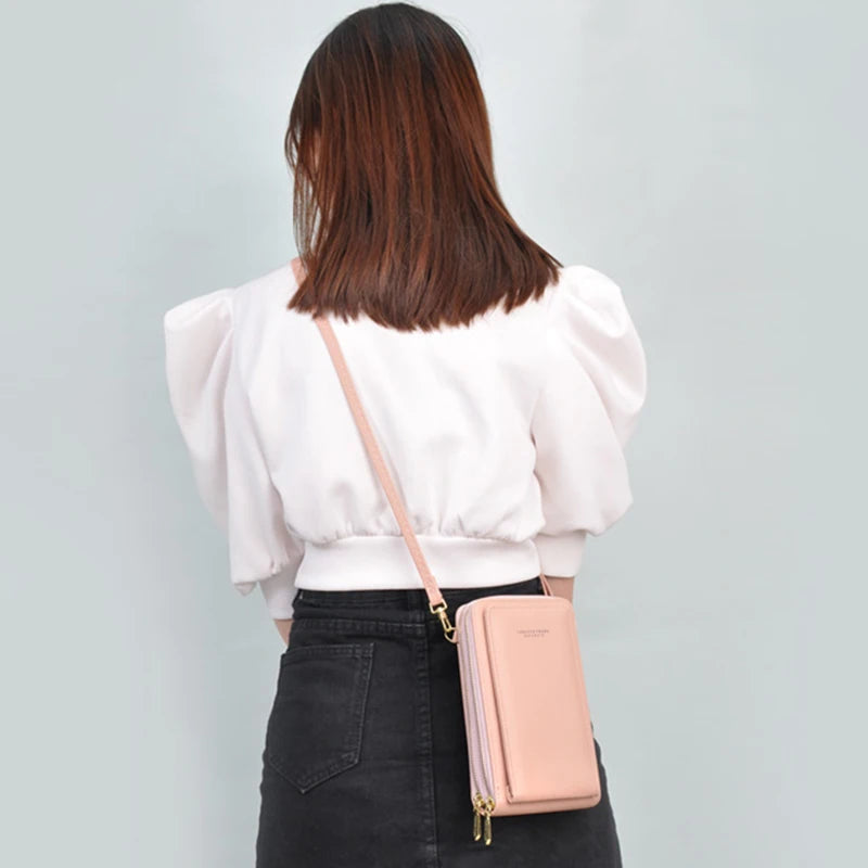Stylish Shoulder Crossbody Bag Women PU Leather Handbags Ladies Purses