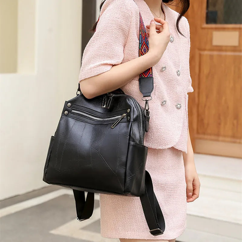 Stylish Shoulder Backpack for Women Men Girls School Camping