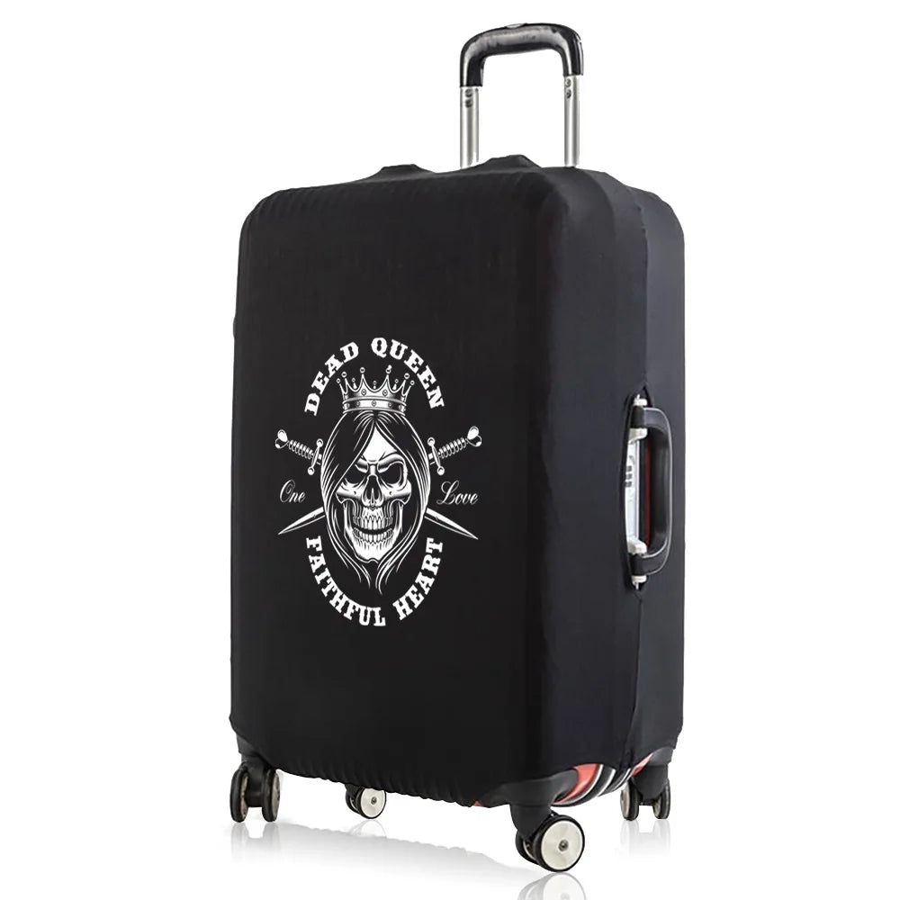 Elastic Luggage Cover Crown Printed Collection Case