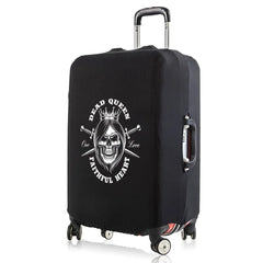 Elastic Luggage Cover Crown Printed Collection Case