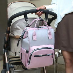 Stylish Diaper Bag Backpack Large Capacity Mommy Maternity Wet Bag