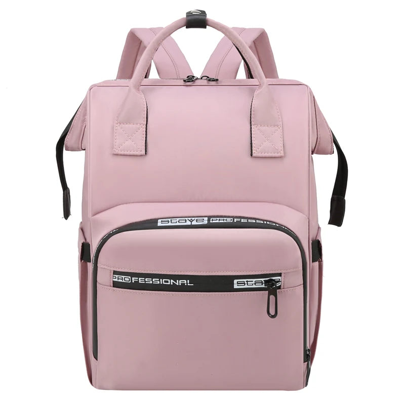 Stylish Diaper Bag Backpack Large Capacity Mommy Maternity Wet Bag