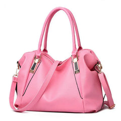 Stylish Soft Leather Handbag for Women Large Capacity One-shoulder Crossbody Bag