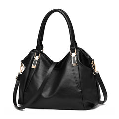 Stylish Soft Leather Handbag for Women Large Capacity One-shoulder Crossbody Bag