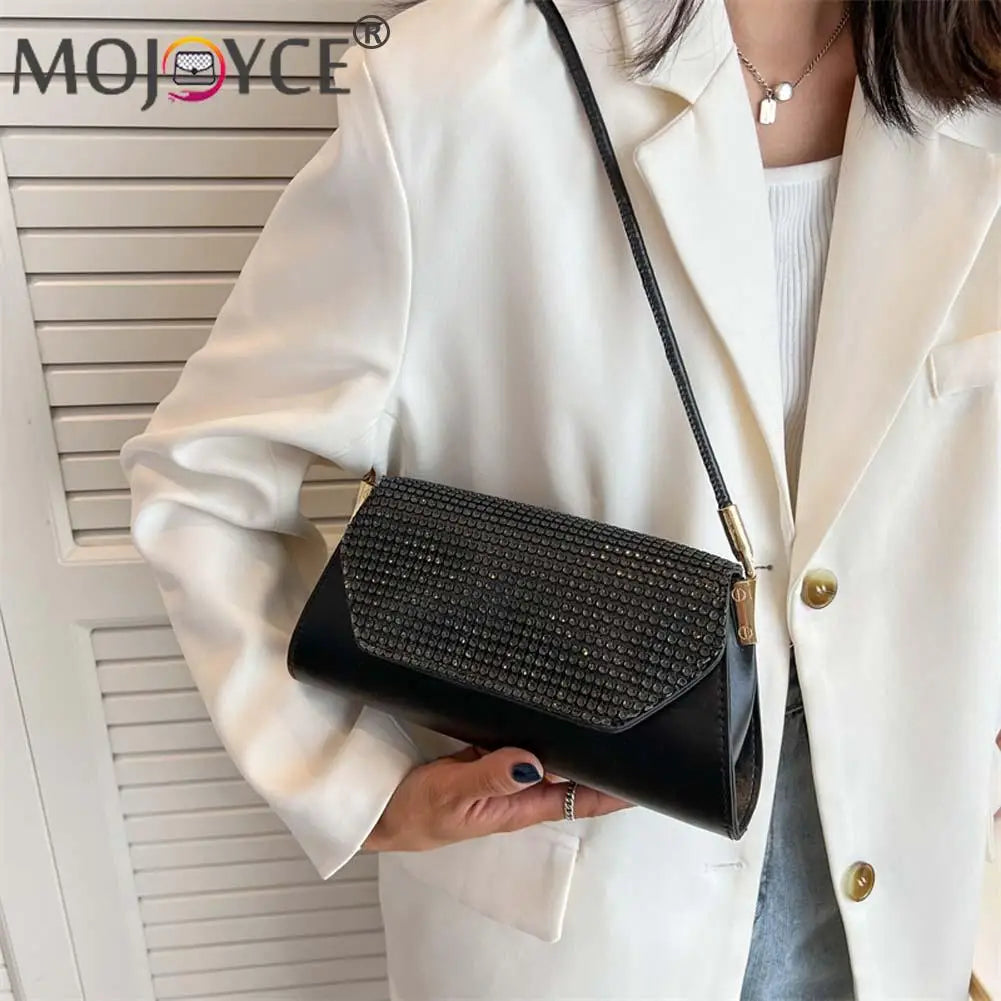 Elegant Rhinestones Evening Clutch Bag for Women