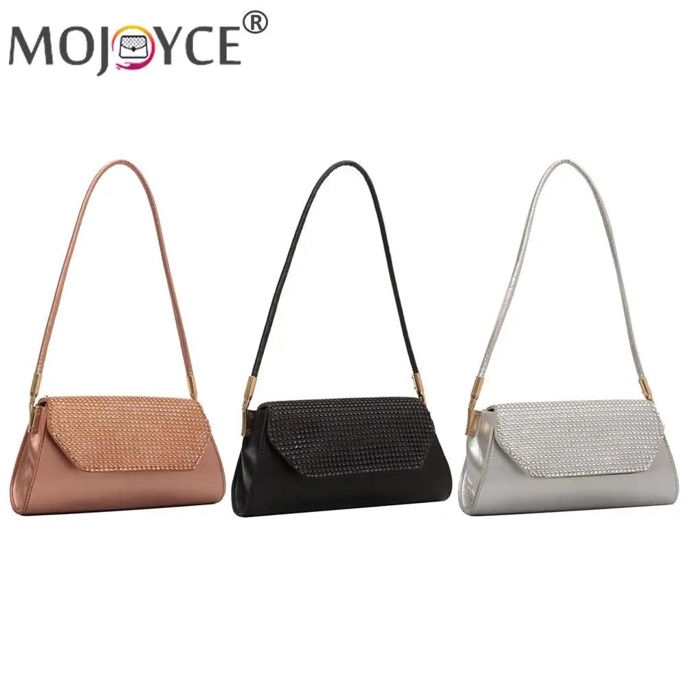 Elegant Rhinestones Evening Clutch Bag for Women