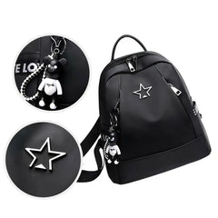Stylish Women's Ladies Backpack Oxford Cloth Rucksack School Travel Shoulder Bag