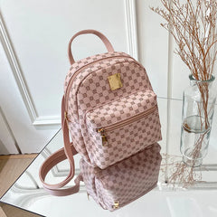 Stylish Smart Mini College Travel Mochilas Rucksack Women Girls Ladies Small Lea