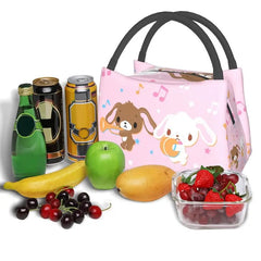 Sugarbunnies Insulated Lunch Bags for Women Portable Cooler Thermal Bento Box