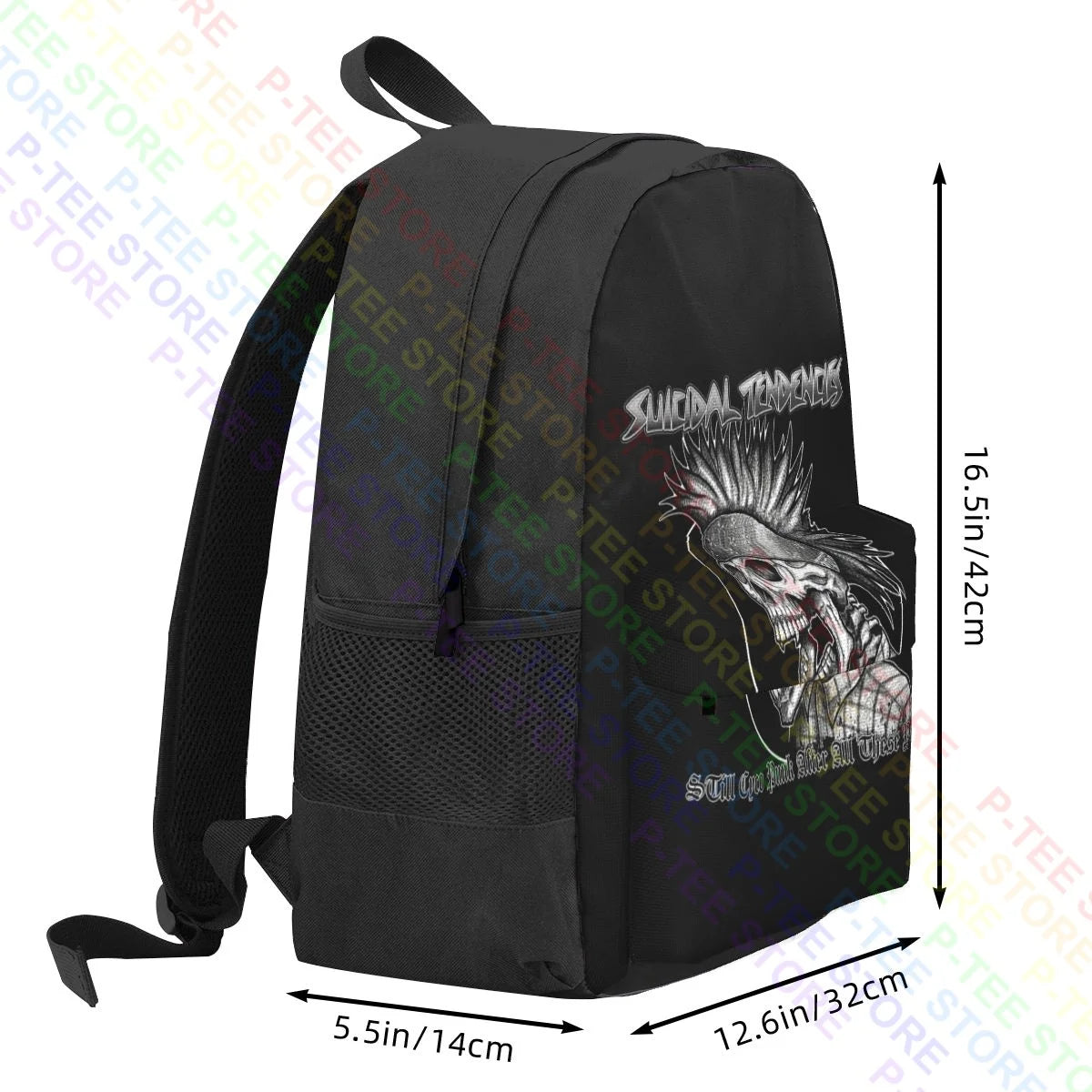 ST Cyco Punk Large Capacity Backpack Eco Friendly Bags for Travel