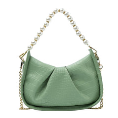 Summer Women Crossbody Bag Handbag Purse Pearl Portable Shoulder Messenger