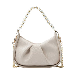 Summer Women Crossbody Bag Handbag Purse Pearl Portable Shoulder Messenger