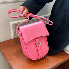 Summer Shoulder Bag Women Crossbody Handbag Flap Solid Female Bag