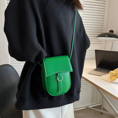 Summer Shoulder Bag Women Crossbody Handbag Flap Solid Female Bag