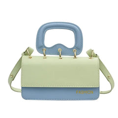 Summer Shoulder Bag Small Flap Crossbody Solid Color Women's Pu Leather