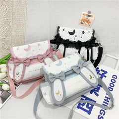 Summer Anime Shoulder Bag Moon Star Crossbody Bag Women