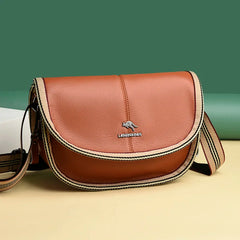 Solid Large Capacity Women's Shoulder Bag