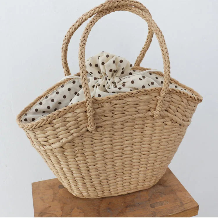 Summer Beach Straw Bags For Women Handbags High Paille Weave Female