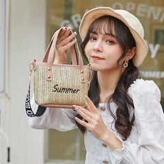Bohemian Weaving Beach Straw Bag Women Handbags