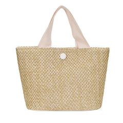 Bohemian Weaving Straw Beach Bag Handbags Travel Totes