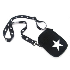 Breathable Neoprene Mini Bag Soft Shoulder Underarm Mobile Phone Bag