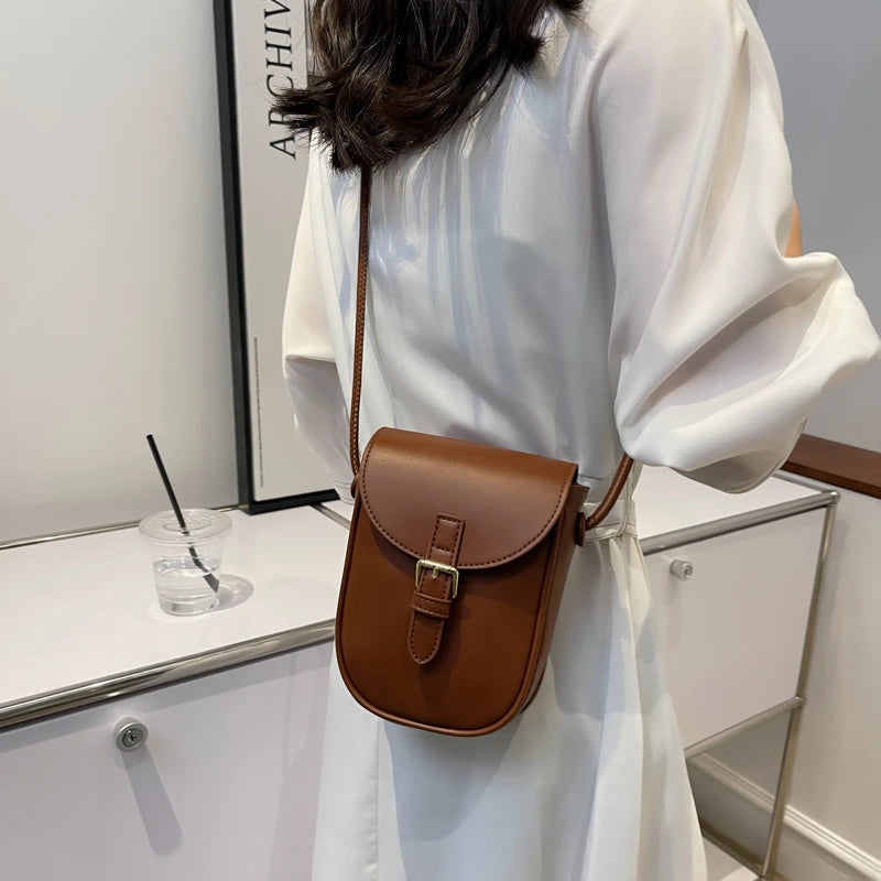 Summer Candy Women's Phone Bag PU Leather Shoulder Crossbody Bags