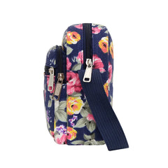 Summer Canvas Diagonal Women's Shoulder Bags Floral Cloth Bags
