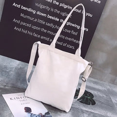 Summer Cartoon Messenger Canvas Shoulder Bag Women's School Bag