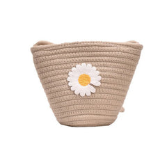 Summer Daisy Flower Shoulder Bag Lightweight Beach Crossbody Purse