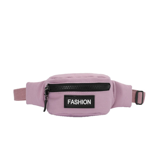 Summer Child Waist Bag Canvas Girls Crossbody Chest Bag Purses
