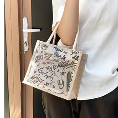 Summer Clear Handbag PVC Transparent Bags Women Handbags Beach Jelly Purse