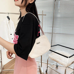 Summer Retro Style PU Small Shoulder Bag Handbag