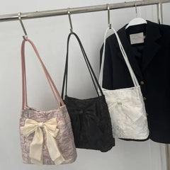 Summer Shoulder Women's Bag Bow Crossbody Bags Female Handbags