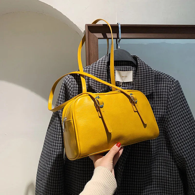 Summer Candy Messenger Shoulder Bag Women Leather