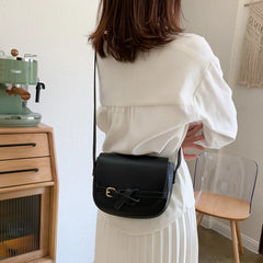 Summer Ladies Handbag Saddle Bag Shoulder Bag PU Leather Women Messenger Crossbo