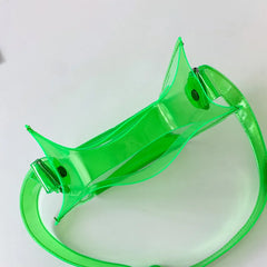 Summer PVC Handbags Small Waterproof Female Crossbody Bag