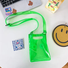 Summer PVC Handbags Small Waterproof Female Crossbody Bag
